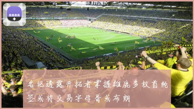 名记透露开拓者掌握雄鹿多枚首轮签或将交易字母哥或布朗